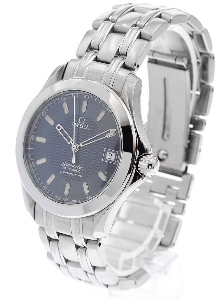 Omega Seamaster120 250181 Chronometer Navy Dial Automatic Mens Watch935859